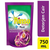 Rinso Molto Detergen Deterjen Cair Anti Noda Perfume Essence 750Ml