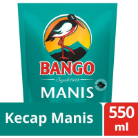 Bango Kecap Manis Pouch 550Ml - Kecap Manis Refill, Soy Sauce, Kecap Manis Botol