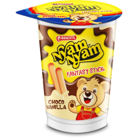 NyamNyam Choco Vanilla 25g (Re-packing Moo Milky Vanilla 25g)