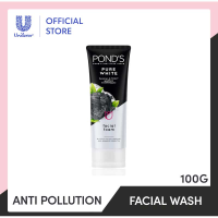 POND'S Facial Wash Pure Bright Sabun Muka 100G - Acne Facial Foam, Whitening Facial Wash