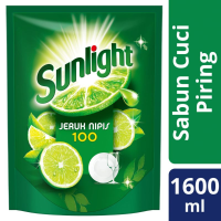 Sunlight Sabun Cuci Piring Jeruk Nipis Lime 1600ml