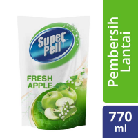 Super Pell Sabun Pel Pembersih Lantai Fresh Apple 770Ml