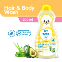 My Baby Hair & Body Wash Aloe Vera & Avocado 200ml