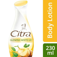 Citra Hand Body Lotion Pemutih Natural Glowing White Uv 230Ml