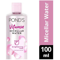 POND'S Micellar Water Pembersih Wajah Vitamin Brightening Rose 100Ml