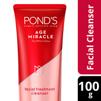 Ponds Age Miracle Sabun Cuci Muka Pembersih Muka Youthful Glow 100g