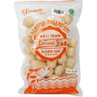 Sasando Snack 168 Kerupuk Bulat Ikan Tenggiri 100g - Khusus Area Medan