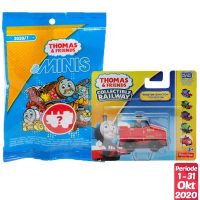 Paket Fisher-Price Thomas & Friends Collectible Railway CGW24 + Thomas & Friends Minis 2020 Assorted