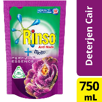 Rinso Molto Deterjen Cair Parfume Essence 750Ml - Detergen Cair, Detergen Anti Noda