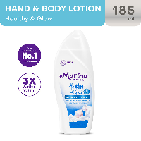 Marina UV White Hand & Body Lotion Healthy & Glow 185ml