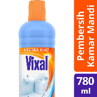 Vixal Pembersih Porselen Kamar Mandi Ekstra Kuat 780Ml- Toilet Bau, Ekstra Kuat