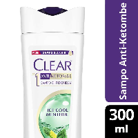 CLEAR Ice Cool Menthol 300Ml - Anti Dandruff Shampoo, Shampoo Anti Dandruff