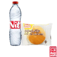 MYROTI Isi Custard 58g + Vit Air Mineral Botol 600ml