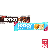 SOYJOY Crispy Macadamia 25g + SOYJOY Almond & Chocolate 30g