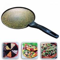 Best Seller Round Grill Pan Pemanggang Bundar Diameter 30 cm Hitam