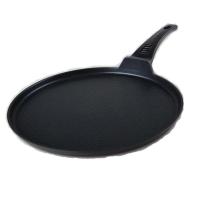 Best Seller Pan Pemanggang Bundar Diameter 30cm Hitam