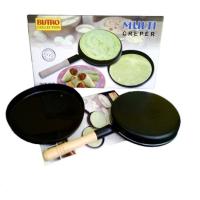 Bistro Crepes Pan Wajan Kwalik - Pembuat Crepes Kulit Lumpia - Hitam