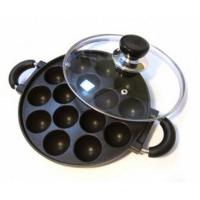 Cake Molds Cetakan Takoyaki & Lobayaki 15 Lubang - Hitam