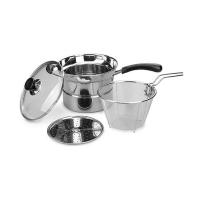 Best Seller Deep Fryer Multifungsi 3 in 1 - Stainless