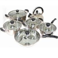Europa Style Cookware Set - Panci Set + Teko - Stainless