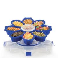 Best Seller Toples Multifungsi Bentuk Bunga Biru