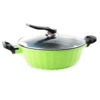 Stock Pot Casserole - Panci Serbaguna Dengan Lapisan Marbel - Hitam