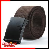 Ikat Pinggang Pria Tali Canvas Buckle Logam - MBELT 28