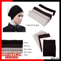 Bandana Rajut Premium Bolak Balik 2 Warna Lebih Hemat - BAN 04