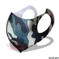 Masker Bukan Sensi Kain Scuba Polos Style Korea - MTR 607
