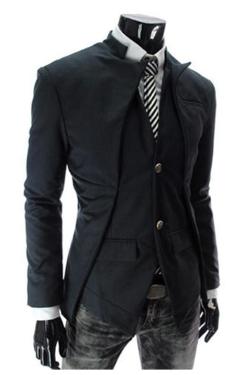 Gudang Fashion-Blazer Model Korea XL Hitam
