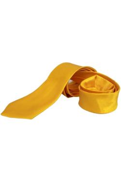Gudang Fashion-Dasi Kuning Katun One Size Kuning