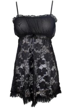 Gudang Fashion Lingerie Sexy Hitam One Size