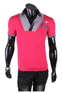 Gudang Fashion-Kaos Pendek Pria One Size Merah