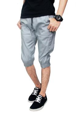 Gudang Fashion Celana Jogger Laki-laki CLN_809 Abu Muda 27