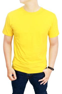 Gudang Fashion Kaos Polos O Neck POL 05 Kuning Kenari XL