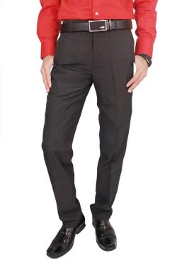 Gudang Fashion Slim Fit Suit Trousers Abu Tua CLN 872 35