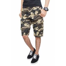 Gudang Fashion Celana Jogger Pendek CLN_798 Loreng Hijau 28
