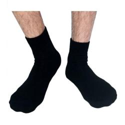 Gudang Fashion-Kaos Kaki Pria Dewasa One Size Hitam