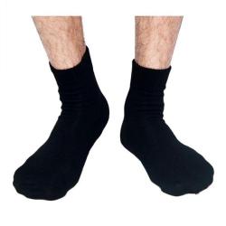 Gudang Fashion-Kaos Kaki Pendek Polos One Size Hitam