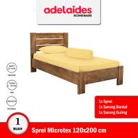 Sprei Microtex Motif Embos 120x200 cm Gold