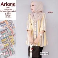 TUNIC DRESS GAMIS REMAJA BLOUSE OOTD HIJAB ARIANA TUNIK