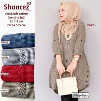 TUNIC DRESS GAMIS REMAJA BLOUSE OOTD HIJAB SHANCEZ TUNIK