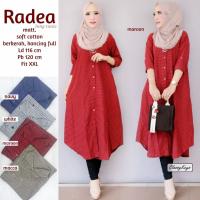 TUNIC DRESS GAMIS REMAJA BLOUSE OOTD HIJAB RADEA TUNIK