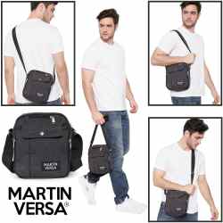 Martin Versa Tas TB1 Kanvas Selempang - Black