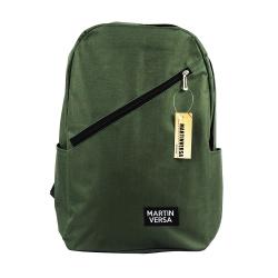 Martin Versa Tas TR13 Ransel Pria Laptop / Macbook Kanvas - Hijau