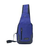 CH19 Tas Selempang Pria Man Slingbag USB Extender