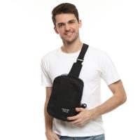 Martinversa CH27 Tas Selempang Pria Man Slingbag USB Charger - Hitam
