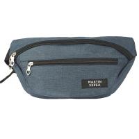 Martinversa CH28 Tas Pinggang Pria Kanvas Man Waistbag Selempang Slingbag - Navy
