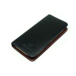 WL2 Dompet Sarung HP Pria Wanita PU Leather-Black