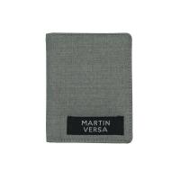 Martinversa WL17 Dompet Lipat Uang Persegi Man Wallet Kain Kanvas - Abu Abu